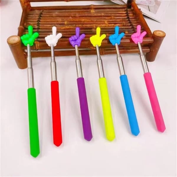 Telescopic Pointer Hand Pointer Extendable Presentation Pointer Finger