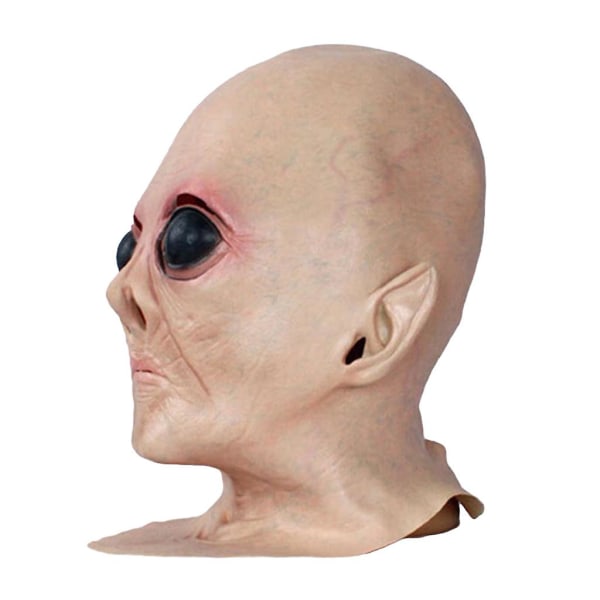 Scary Halloween Latex UFO Maske Maskerade Kostume Dyre Cosplay Rekvisit