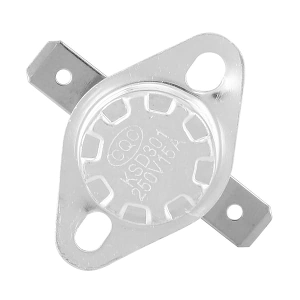 5pcs Thermostat Switch KSD301 Thermostat 250V 15A Normally Closed Temperature Control Switch 150℃