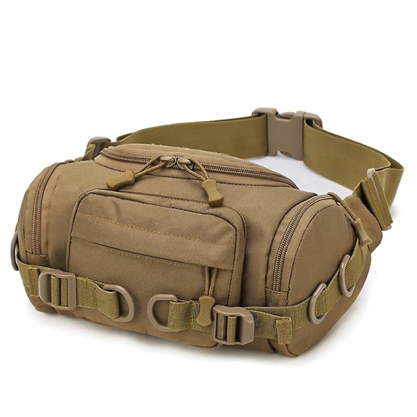 Fanny Pack Military Waist Bag Pack Utility Hip Pack Bag With Adjustable StrapKhaki