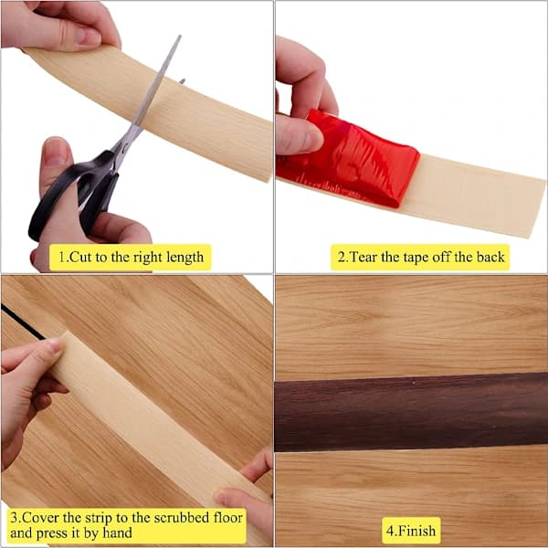 Floor Transition Strip Self-Adhesive Floor Transition Floor Threshold Strip Floor Covering Strips