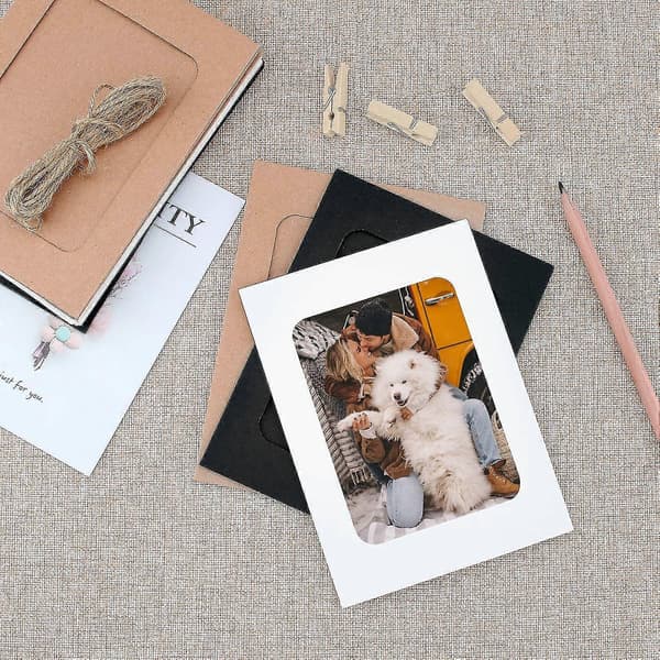 30 stycken DIY pappersfotoram hängande