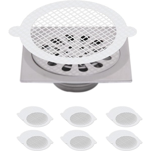 25 stk Hårfanger, Kjøkkenvaskfilter, Dusjfilter, Dusjhårfanger, Dusjfilter i Non-Woven Stoff for Dusj