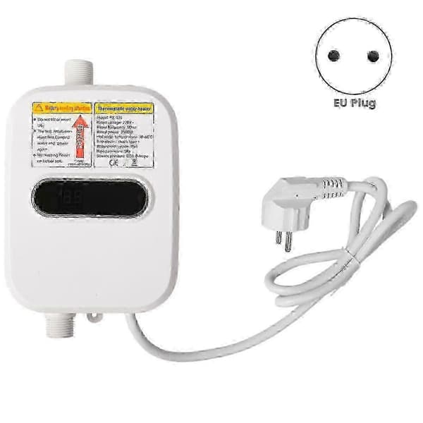 Snabbvattenvärmare för badrum, 3500W kran med digital display-FF-