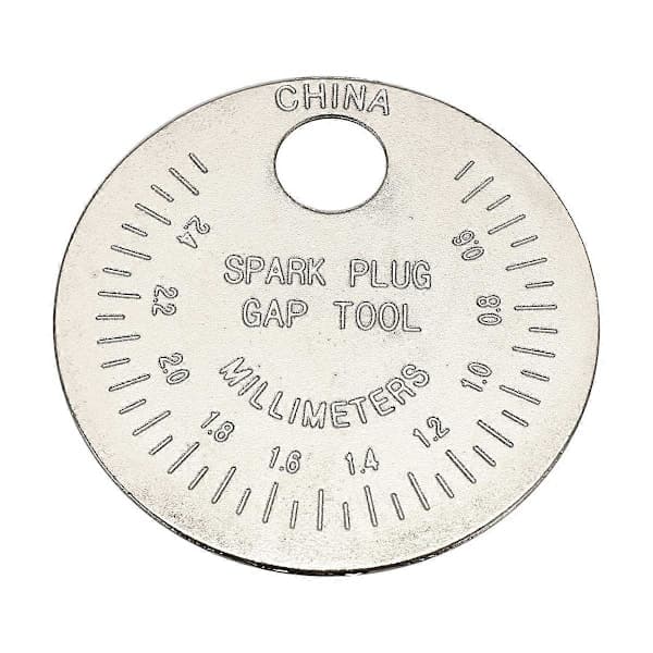 Spark Plug Gap Gauge Tool - Wire Spark Plug Measuring Tool Scale from 0.020 inch to 0.10