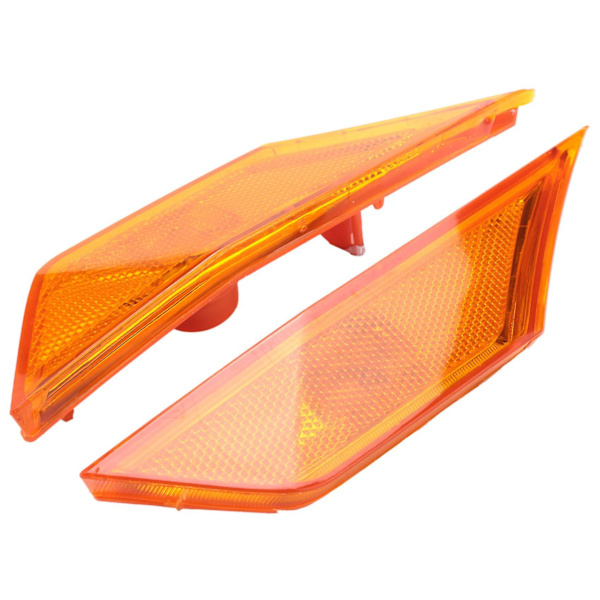 1 sæt sidemarkerlampe-linser kompatibel med 2016-op 10. generation Sedan/coupe/hatchback (orange)