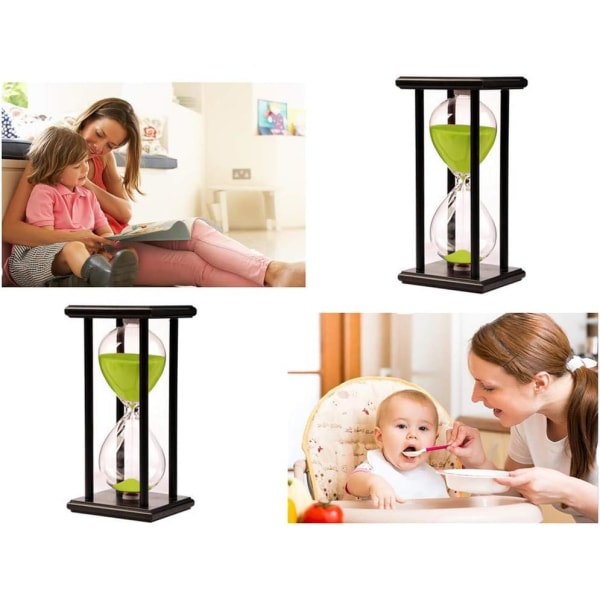 60 minuters sandtimer, sandtimer bordsdekoration, kontorsdekoration, vardagsrumsdekoration, soffbord, skolspel, sandtimer 60 min