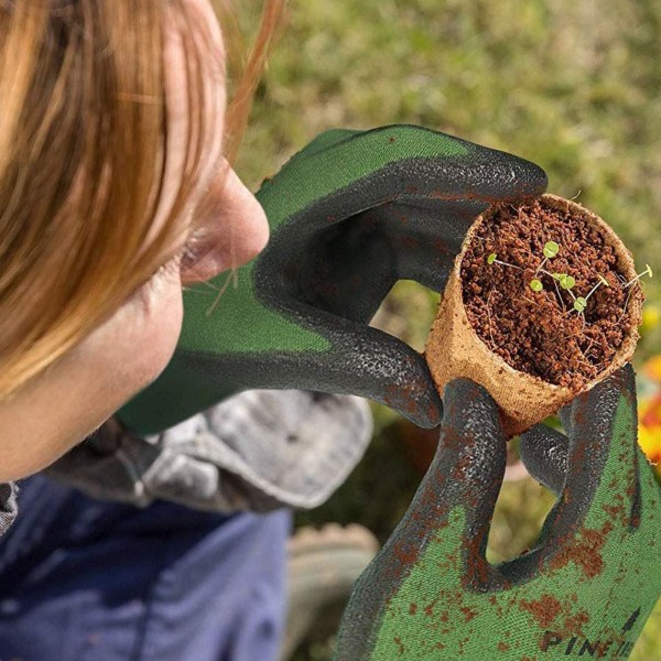 Pine Tree Tools Naisten ja Miesten Bambu Puutarhakäsineet