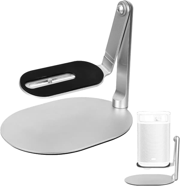Projector Table Stand, 360° Adjustable Multi-Angle Desktop Mount for Projector and Monitor, Accessories Compatible with Nebula XGIMI Camera [Ho]