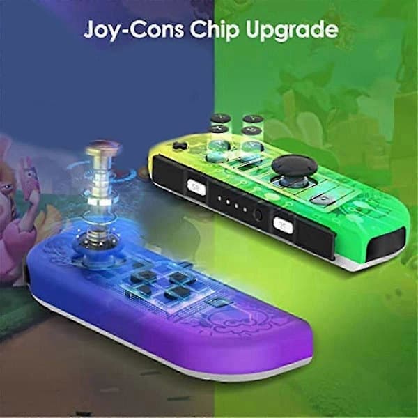 2025 Ny trådløs controller til Nintendo Switch, trådløs controller med dobbelt vibration, vækning/skærmbillede/bevægelseskontrol