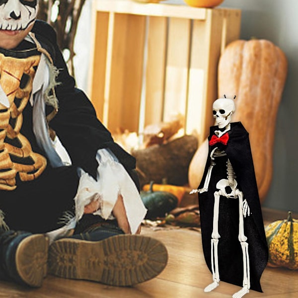 Halloween-dekorasjoner Halloween Gift Ekteskapsskelett Dekorer, Spøkelseshus Skummel Menneskeskelett Ornamenter, Feriedekorasjonsrekvisitter Brudgom