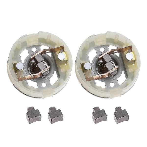 Kullbørster for drill - 4 stk med 2 RS550-holdere