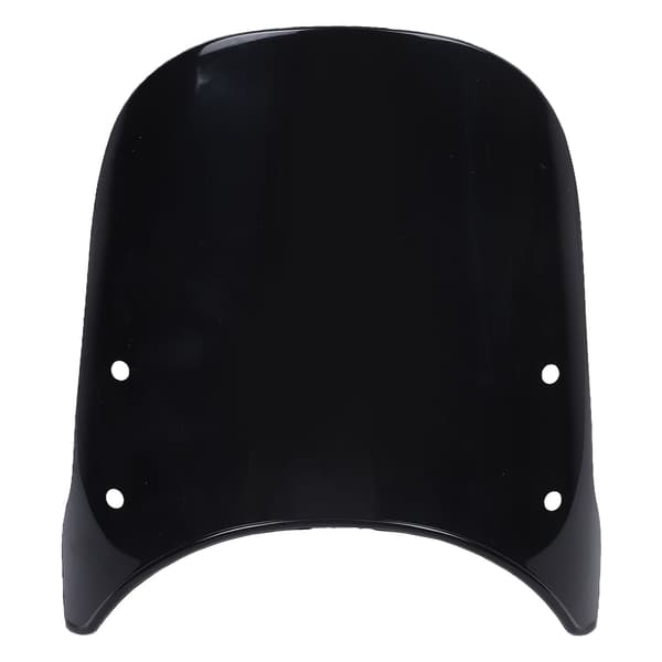 Universal Motorcycle Windshield Black Metal Bracket Wind Deflector Shockproof Mounting