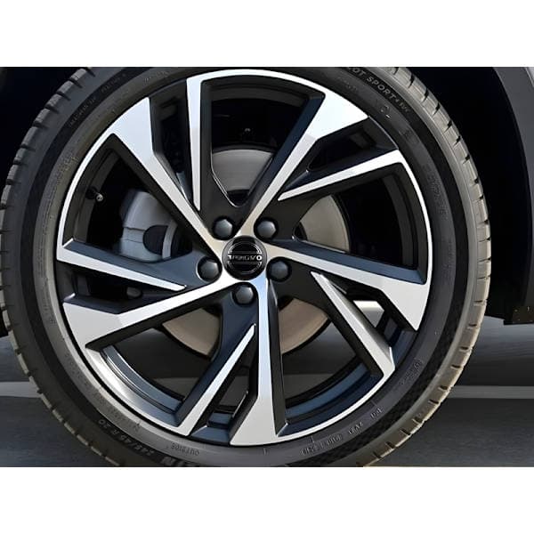 4-pak Volvo centerkapsler - hjulnavsemblem 56 mm Sort Sort Svart