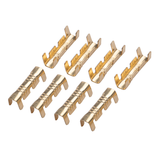Quick Connect Cable Terminals 100pcs 0.5-1.5mm² Square Push Button Docking Connector Line