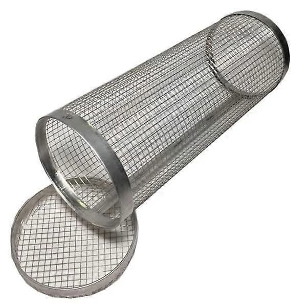 HA~Rullende grillkurv i rustfritt stål 20CM 30CM