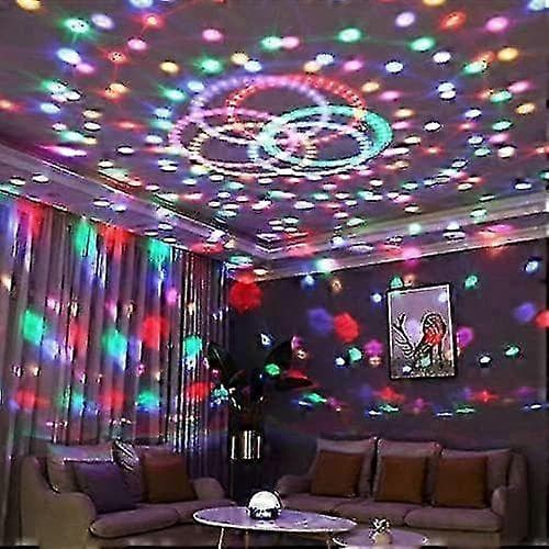 New Models Disco Ball Disco Light Party Disco Light Projector LED Party Lamp 9 Color Disco Lamp with Remote Control