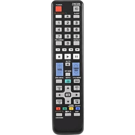 Replacement Remote Control for Samsung AH59-02298A, AH59-02291A, AV35850, BDP1000