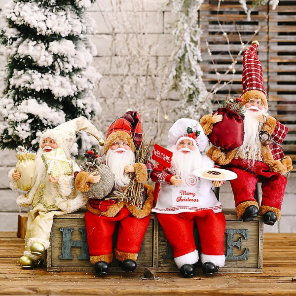 Juldekorationer Stående Tomte Dockor Prydnadsföremål Nya Tomte Dockor PrydnadsföremålA A