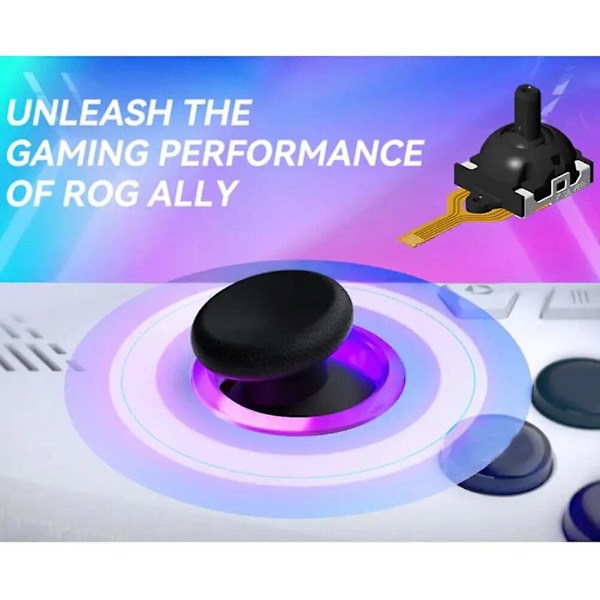 For Hall Effect Joystick-modul for ROG Ally-kontroller Analog Sensor Stick Rocker Erstatning Spilltilbehør