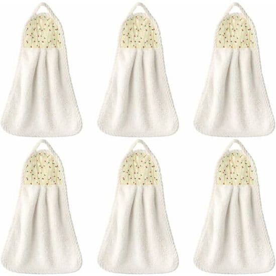 Handdukar - PZCC - Hängande - Polarkorall - Beige - 6-pack