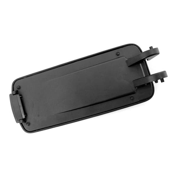 Læderarmlæn, midterkonsoldæksel, erstatning for Audi A1 8X1 2012-2018 Sort