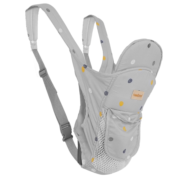 Toddler Sling Pehmeä Vauvankantoliina Vauvankantoliina Vastasyntynyt Taapero Vastasyntynyt Lantiokantoliina Vaaleanharmaa 37x24x57cm Light Grey 37x24x57cm