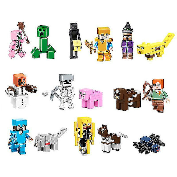 Minifigurset - 16 Minifigurer