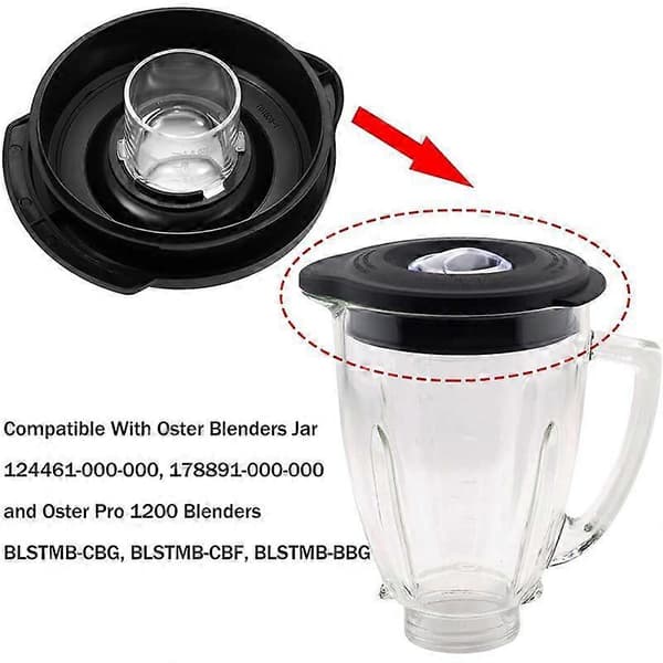 Erstatningslåg til blenderkande, passer til Osterizer Classic Series Blender 6-kop, Blender Lid_tfrf