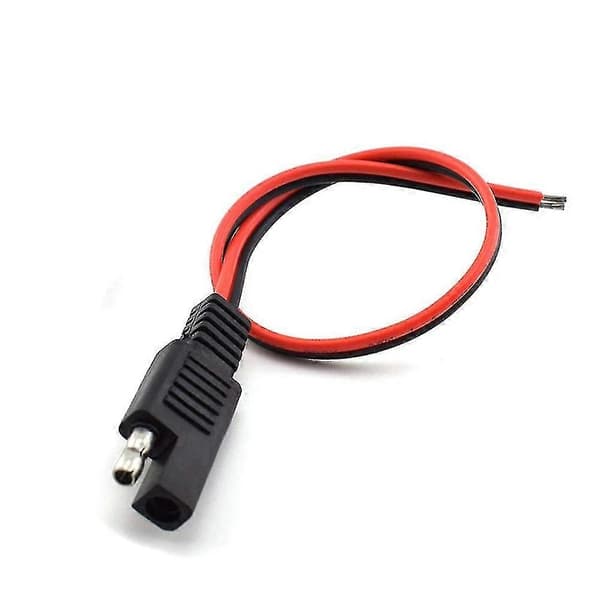 2 Pieces 18awg Sae Extension Cable 2-pin Sae Quick Connector Disconnect Plug 10a Solar Battery Panel S-hao