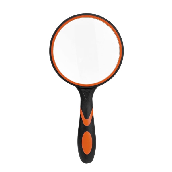 Magnifying Glass 20X Handheld Reading Magnifier with Cleaning Cloth-75MM Large Magnifying Lens with Non-Slip Soft Handle for Seniors Book Newspaper Re