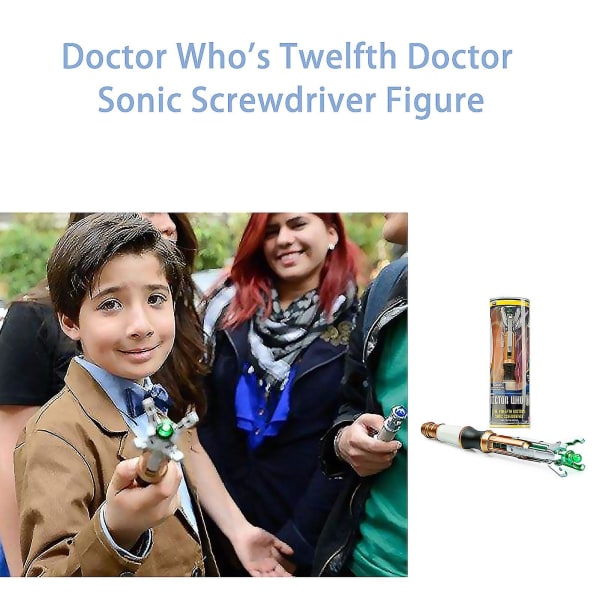 Den Tolvte Doktors Sonic Screwdriver Model Lys og Lyd Legetøj 10. Generation