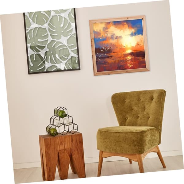 Oliemalingsramme 50x50 cm DIY lærredsramme til stue og kunstnermaterialer til studerende