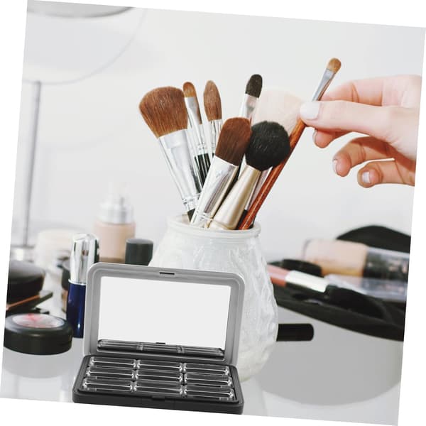 Magnetic Makeup Bag Eyeshadow Storage Box Empty Makeup Palette Refillable Eyeshadow Pan for Blush Highlighter