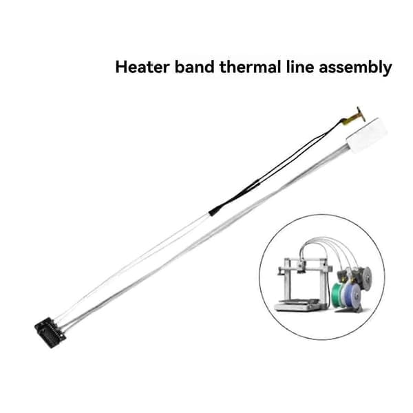 For A1/A1mini Hotend Upgrade Kit 24V 80W, Ceramic Heating Plate and Thermistor for 3D Printers