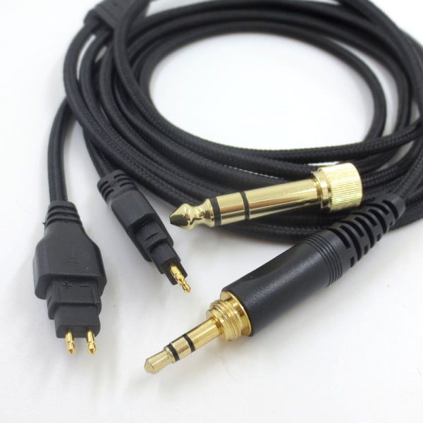 Hi-Fi-högtalarkabel, 2 avskruvbara kablar, bananpluggar för stereopar
