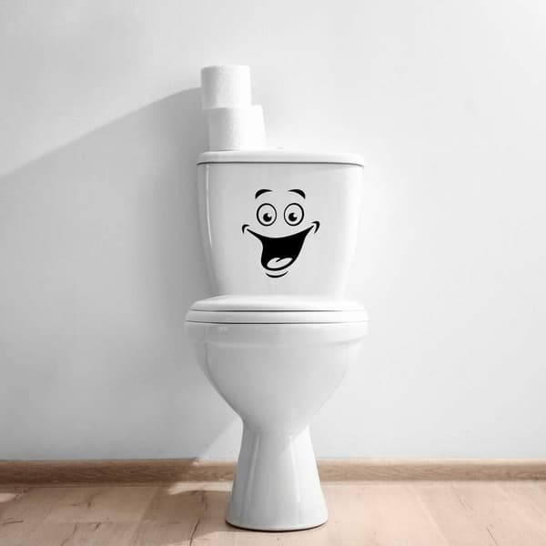 Smile Rolig Badrum Väggdekor Heminredning Kök Tapet Li