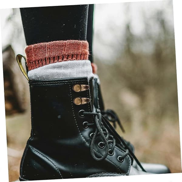 Alloy Boot Lacing Hooks for Hiking and Climbing Shoes, Riveted Buckle Replacements, DIY, Quick Hooks