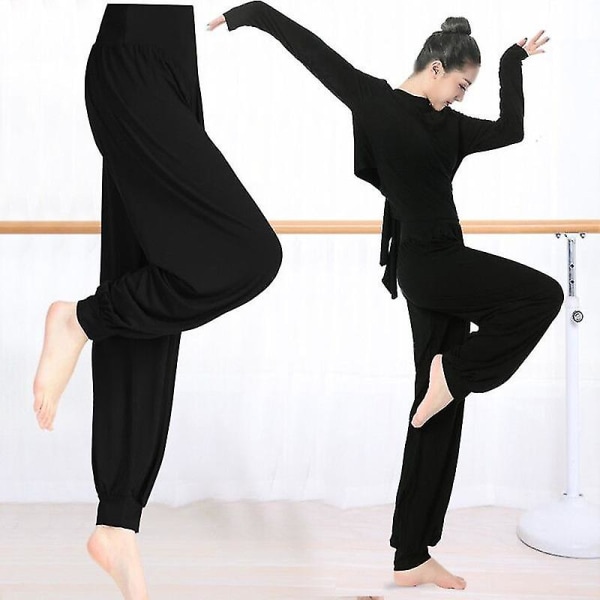 Dam Harem Byxor Lösa Bloomers Byxor