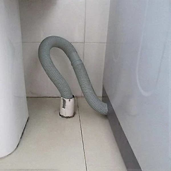 3M Washing Machine Hose, Drain Hose Replacement Kit with 20mm 24mm 30mm 38mm Clip Interface