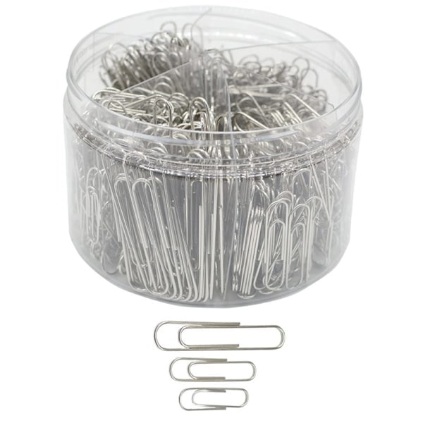 700 st Kontorspapper Multi-Spec Set Metall Gem - 3 storlekar
