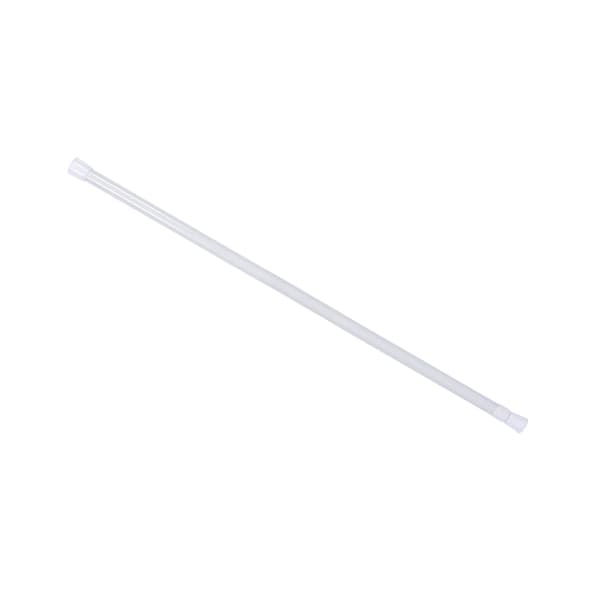 Extendable Spring Telescopic Shower Bathroom Window Curtain Rail Loaded Rod 105-190cm