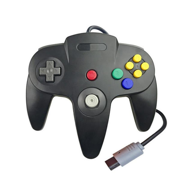 Controller Compatible with Nintendo 64 Black-FF- 368 368