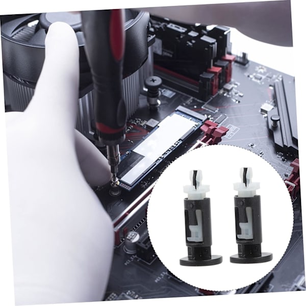 Computer Accessories 40pcs Heatsink CPU Pin Mounting Clip for 775 Interface Easy Installation