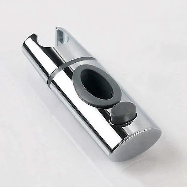HA-Krom ABS Dusjhodeholder Dusjholder Clip-on Dusjstang Hånddusjholder 360 Rotasjon for Baderom Oval, S