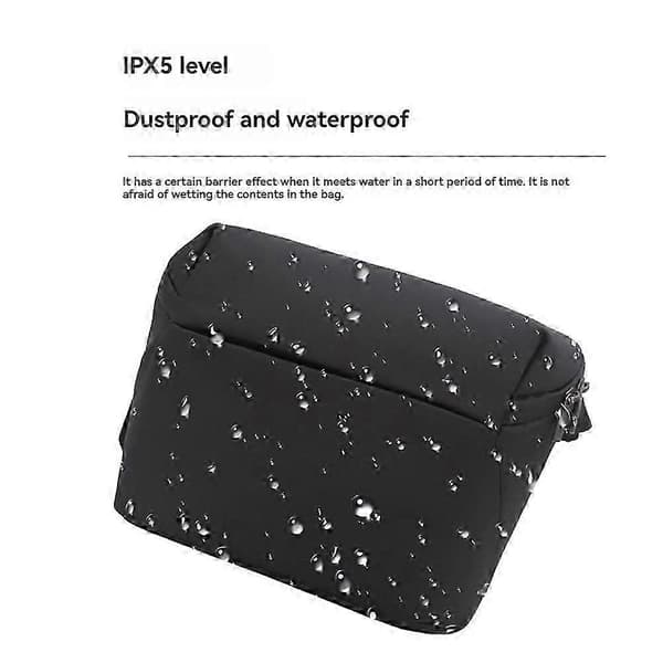 For DJI Mini 3 Pro/Mini 3 Drone Storage Shoulder Bag - Compatible with Mini 2, - Universal Protective Accessory Case Black szrh21