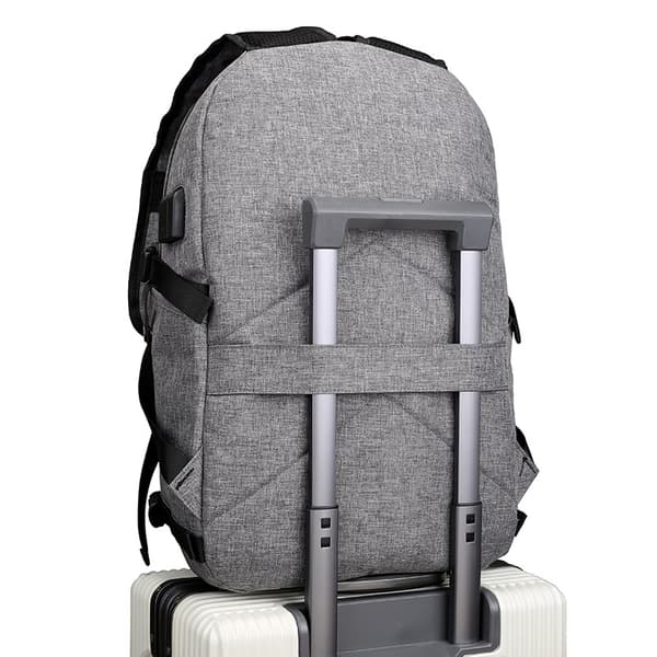Antitheft backpack, laptop, waterproof men's backpack with USB c