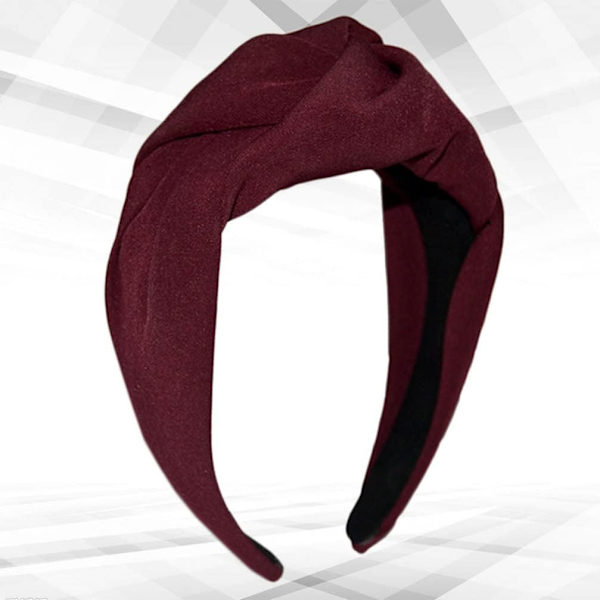 Dammode Hårband Delikat Hårband Kreativt Hårband Tyg Brett Hår Enkelt Håraccessoar Damhuvudscarf (Färg :