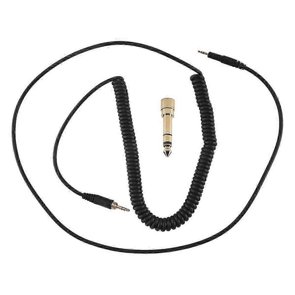 Erstatningslydkabel til Audio-Technica ATH M50X M40X Hovedtelefoner Sort 23 AugT2(qb)