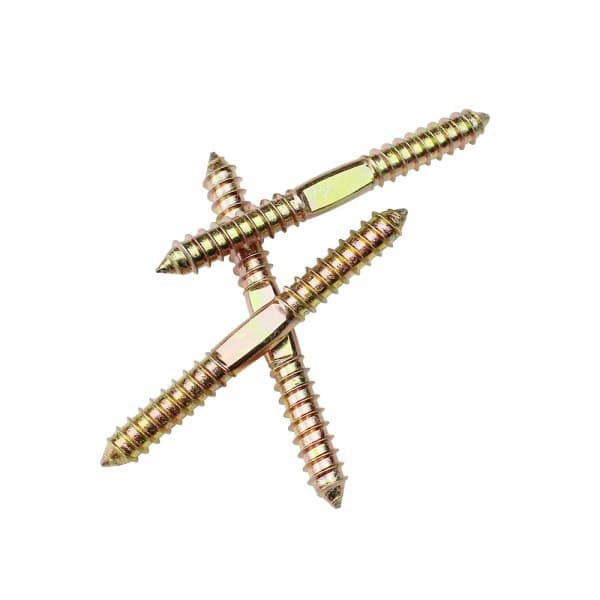 10 treskruer 80 * 8 mm gjengede selvborende for møbelmontering